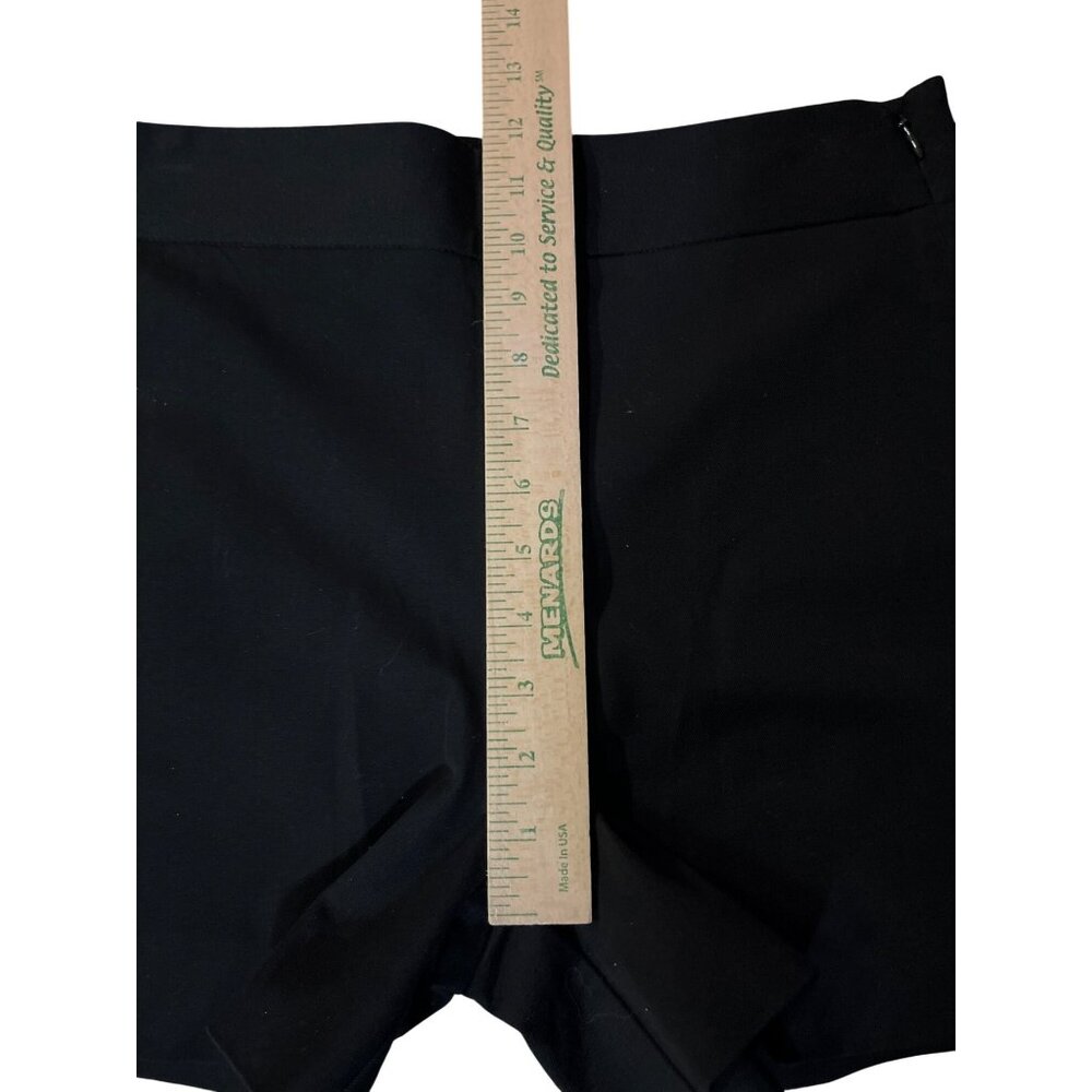 Gap Black High Rise Shorts Womens 6 Side Zip Used - Picture 12 of 13